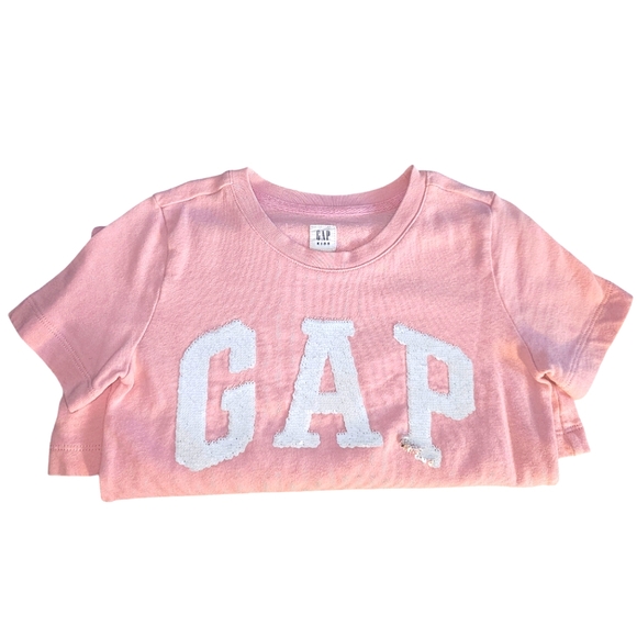 EUC | GAP KIDS Girl's Dress |  Embellished Sequin GAP Flippy Logo | Size: M - Picture 2 of 11